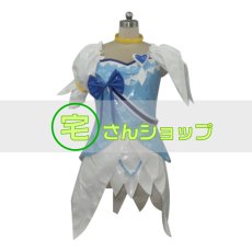 画像1: ドキドキ!プリキュア DOKIDOKI! PRECURE 菱川六花 ひしかわ りっか キュアダイヤモンド コスプレ衣装 (1)