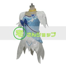 画像3: ドキドキ!プリキュア DOKIDOKI! PRECURE 菱川六花 ひしかわ りっか キュアダイヤモンド コスプレ衣装 (3)