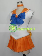 画像2: 美少女戦士セーラームーン 愛野美奈子 セーラーヴィーナス コスプレ衣装 (2)