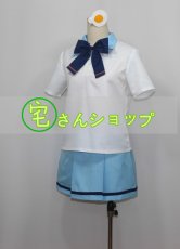 画像2: 偽物語（ニセモノガタリ）阿良々木 月火風 制服 コスチューム パーティー イベント コスプレ衣装 (2)