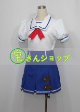 画像2: アイカツ アイドルカツドウ! 星宮いちご 霧矢 あおい 夏季校服 コスチューム パーティー イベント コスプレ衣装 (2)