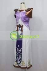 画像3: ゼルダの伝説 トワイライトプリンセス ゼルダ姫 コスプレ衣装 (3)