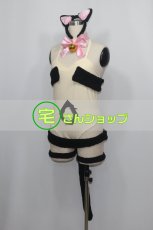 画像3: 猫 猫耳 チェシャ猫 猫ガール アニマル しっぽ付きコスプレ衣装 (3)