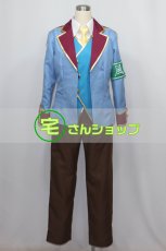 画像1: 私立茶熊学園 白猫プロジェクト 拳 白銀の風紀委員 クライヴ コスプレ衣装 (1)