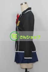 画像3: ギルティクラウン GUILTY CROWN 供奉院 亞里沙 天王洲第一高校制服 コスプレ衣装 (3)