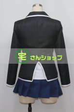 画像4: ギルティクラウン GUILTY CROWN 供奉院 亞里沙 天王洲第一高校制服 コスプレ衣装 (4)