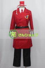 画像1: Axis powers ヘタリア ルーマニア 赤バージョン コスプレ衣装 (1)