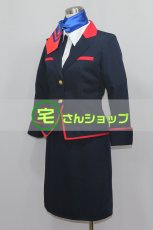 画像3: CA キャビンアテンダント スチュワーデス 制服 コスプレ衣装 (3)