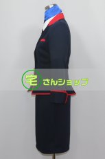 画像5: CA キャビンアテンダント スチュワーデス 制服 コスプレ衣装 (5)