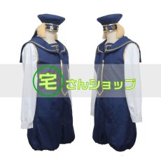 画像2: ディズニー ダッフィー シェリーメイ 耳尻尾付き ブルー 風 コスプレ衣装 コスチューム オーダーメイド (2)