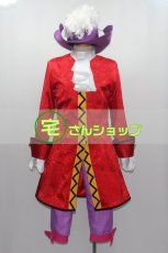 画像1: ディズニー ピーター・パン フック船長ト風  コスプレ衣装 (1)