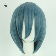 画像5: 短い髪　30cm多色　選び自由　高品質耐熱 コスプレウイッグ+ウイッグネット wig (5)