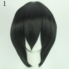 画像2: 短い髪　30cm多色　選び自由　高品質耐熱 コスプレウイッグ+ウイッグネット wig (2)