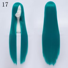 画像2: ストレート ロング　100cm多色　選び自由　高品質耐熱 コスプレウイッグ+ウイッグネット wig (2)