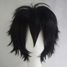 画像7: 短い髪　30cm多色　選び自由　高品質耐熱 コスプレウイッグ+ウイッグネット wig (7)
