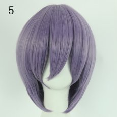 画像6: 短い髪　30cm多色　選び自由　高品質耐熱 コスプレウイッグ+ウイッグネット wig (6)