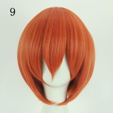 画像10: 短い髪　30cm多色　選び自由　高品質耐熱 コスプレウイッグ+ウイッグネット wig (10)