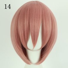 画像15: 短い髪　30cm多色　選び自由　高品質耐熱 コスプレウイッグ+ウイッグネット wig (15)