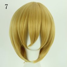 画像8: 短い髪　30cm多色　選び自由　高品質耐熱 コスプレウイッグ+ウイッグネット wig (8)