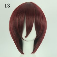 画像14: 短い髪　30cm多色　選び自由　高品質耐熱 コスプレウイッグ+ウイッグネット wig (14)