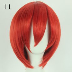 画像12: 短い髪　30cm多色　選び自由　高品質耐熱 コスプレウイッグ+ウイッグネット wig (12)