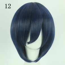 画像13: 短い髪　30cm多色　選び自由　高品質耐熱 コスプレウイッグ+ウイッグネット wig (13)