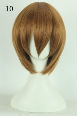画像11: 短い髪　30cm多色　選び自由　高品質耐熱 コスプレウイッグ+ウイッグネット wig (11)