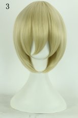 画像4: 短い髪　30cm多色　選び自由　高品質耐熱 コスプレウイッグ+ウイッグネット wig (4)