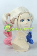 画像2: Suicide Squad スーサイドスクワッド ハーレイ・クイン Harleen Quinzel コスプレウィッグ wig (2)