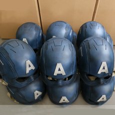 画像4: Captain America3: Civil War Steve Rogers シビル・ウォー キャプテン・アメリカ3 スティーブ・ロジャース マスク ヘルメット コスプレ衣装 (4)