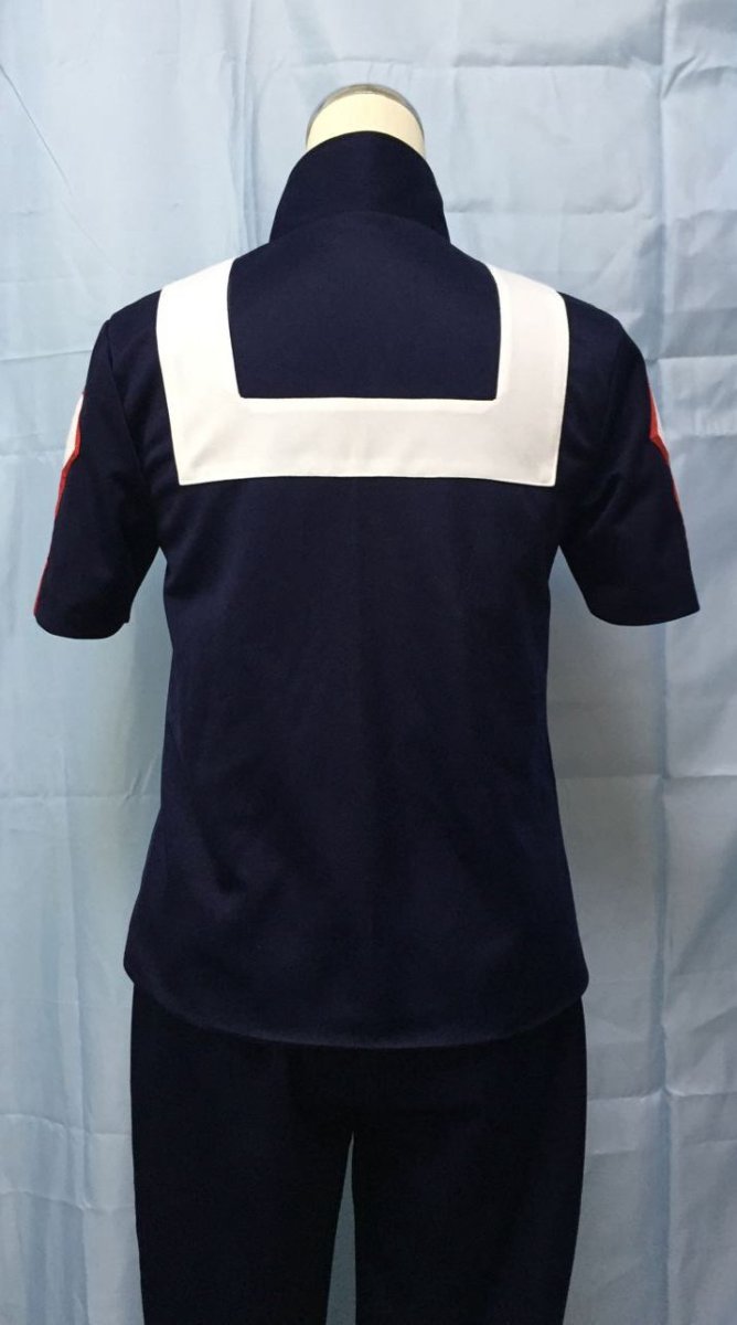 画像2: 僕のヒーローアカデミア 雄英高校体操服 緑谷出久 爆豪勝己 ジャージ コスプレ衣装 (2)