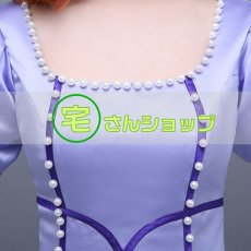 画像3: ディズニー 小さなプリンセス ソフィアコスプレウィッグ コスプレ衣装 (3)