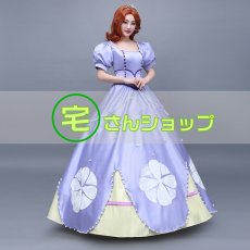 画像1: ディズニー 小さなプリンセス ソフィアコスプレウィッグ コスプレ衣装 (1)