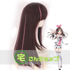 画像2: キズナアイ Kizuna AI YouTuber 風  コスプレウイッグ wig (2)