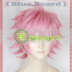 画像1: 僕のヒーローアカデミア  芦戸三奈  Pinky ピンキー  コスプレウィッグ かつら cosplay wig 耐熱ウィッグ  専用ネット付   (1)