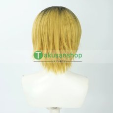 画像4: ハイキュー  孤爪研磨 風 コスプレウィッグ かつら cosplay wig 耐熱ウィッグ 専用ネット付 (4)