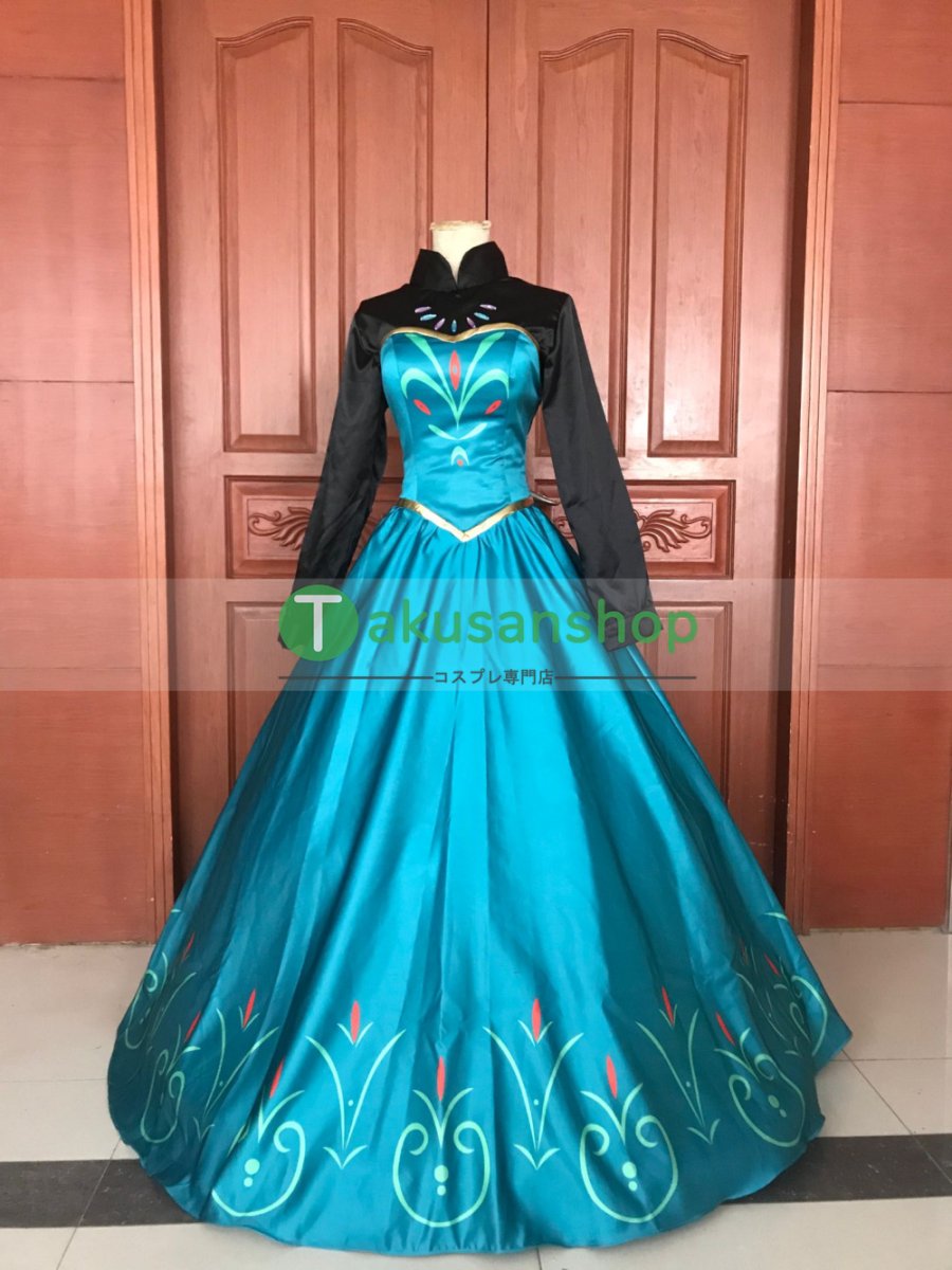 画像5: FROZEN アナと雪の女王 エルサ Elsa 風 コスチューム コスプレ衣装 オーダーメイド (5)