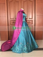画像3: FROZEN アナと雪の女王 エルサ Elsa 風 コスチューム コスプレ衣装 オーダーメイド (3)