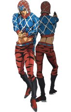 画像1:  ジョジョの奇妙な冒険 ミスタ 風 コスチューム コスプレ衣装 オーダーメイド (1)
