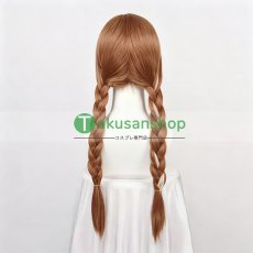画像2: アナと雪の女王 Frozen アナ 風 コスプレウィッグ かつら cosplay wig 耐熱ウィッグ 専用ネット付 (2)