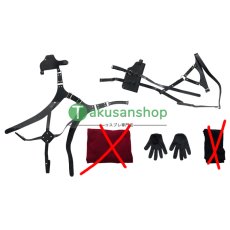 画像1: 【 ホルスター+手袋+ウィッグ】バイオ4リメイク バイオハザード RE:4 エイダ・ウォン ADA Wong 風 コスプレ衣装 コスチューム オーダーメイド (1)