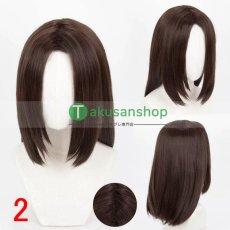 画像2: 進撃の巨人 エレン・イェーガー   風 コスプレウィッグ  かつら  cosplay wig 耐熱ウィッグ 専用ネット付   (2)