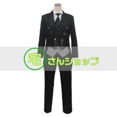 画像1: 黒執事 セバスチャン・ミカエリス 風 コスチューム コスプレ衣装 オーダーメイド (1)
