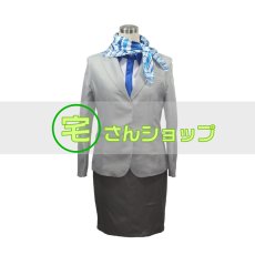 画像1: ANA 羽田空港10代目制服 CA キャビンアテンダント スチュワーデス 制服  コスチューム コスプレ衣装 (1)