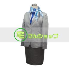 画像3: ANA 羽田空港10代目制服 CA キャビンアテンダント スチュワーデス 制服  コスチューム コスプレ衣装 (3)