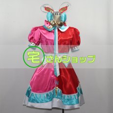 画像1: ディズニーランド  うさたま大脱走   ミニー  風 コスプレ衣装 コスチューム オーダーメイド無料 (1)