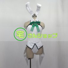 画像1: ご注文はうさぎですか？  宇治松千夜 バニーガール バニーVer 風 仮装 コスチューム コスプレ衣装  オーダーメイド無料 (1)