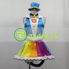 画像1: スタートゥインクルプリキュア ユニ キュアコスモ 風  コスチューム コスプレ衣装  オーダーメイド無料 (1)