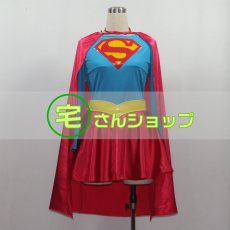 画像1: スーパーガール Supergirl 風 コスプレ衣装 コスチューム オーダーメイド無料 (1)