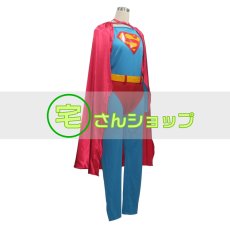 画像2: スーパーマン  コスチューム コスプレ衣装 (2)